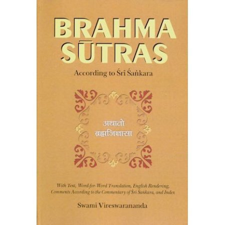 Brahma Sutras according to Sri Sankara