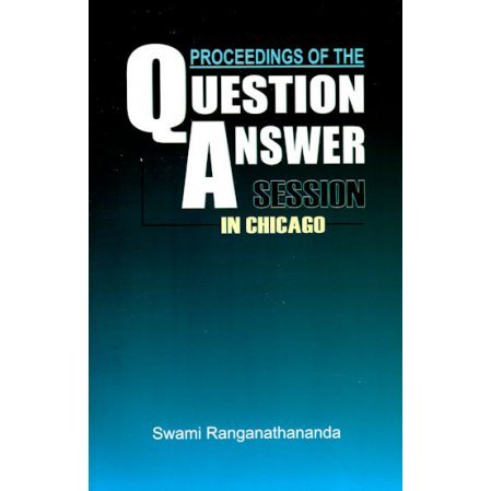 Proceedings of the Question Answer Session in Chicago
