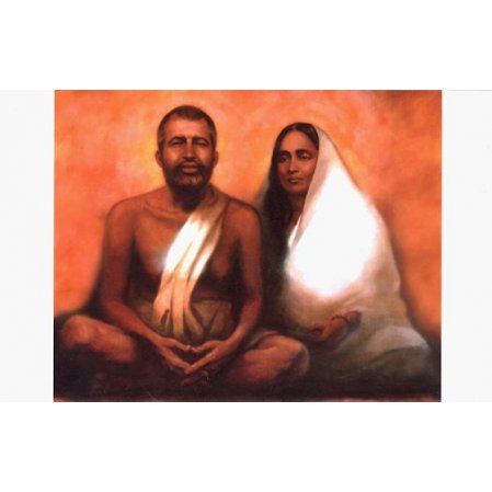 Ramakrishna/Holy Mother Color Photograph TX5 
