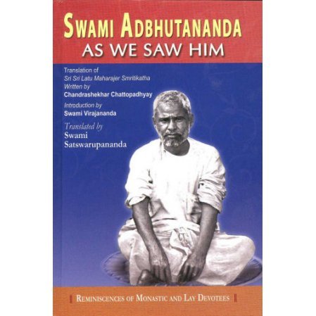 Sw. Adbhutananda As We Saw Him