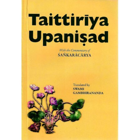 Taittiriya Upanisad With the Commentary of Sankaracarya