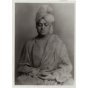 Swami Vivekananda metal photo (shrine pose)