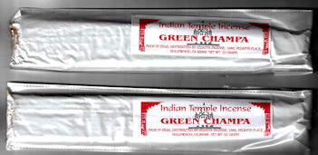 Green Champa Incense