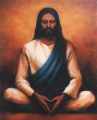 Jesus Photo TC6 (meditation pose)