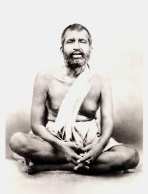 Shrine Photograph of Sri Ramakrishna