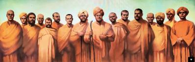 Monastic Disciples of Sri Ramakrishna Giclee Print