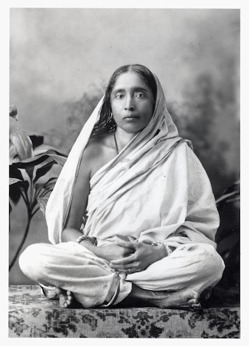 S-5 Sarada Devi seated S-5 Sarada Devi seated