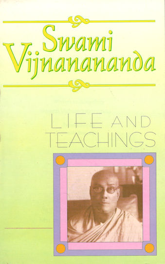 Swami Vijnanananda: Life and Teachings