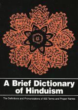 A Brief Dictionary of Hinduism