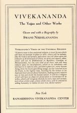 Vivekananda: The Yogas and Other Works