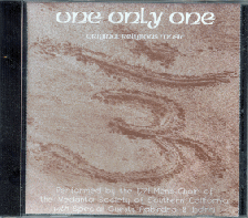 One Only One - CD